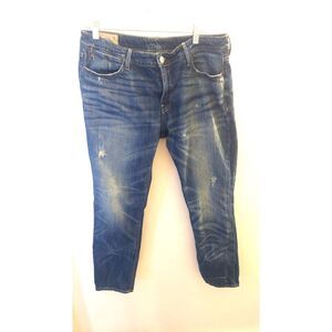 Polo Ralph Lauren Slim Boyfriend Jeans Womens 31 Distressed Denim Dungarees